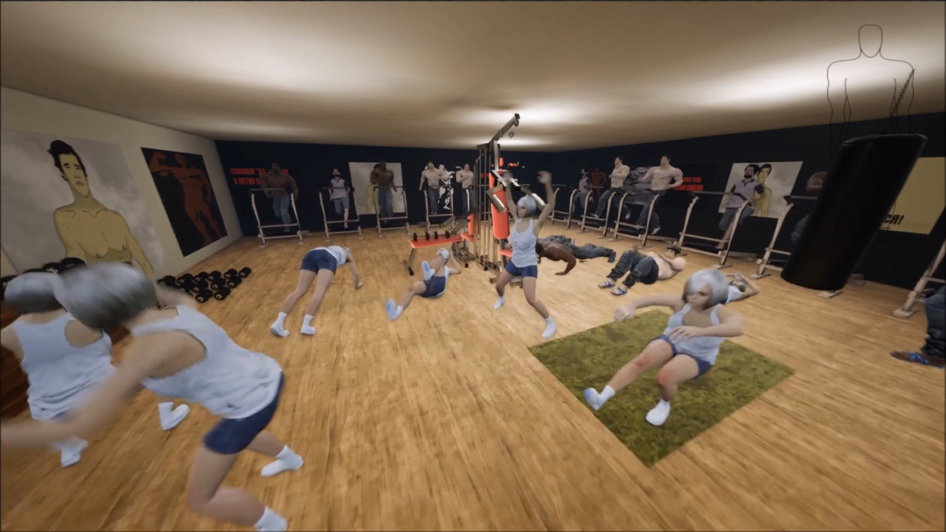 a game that is for gym free