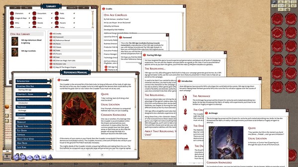 Скриншот из Fantasy Grounds - 13th Age Ruleset (13th Age)