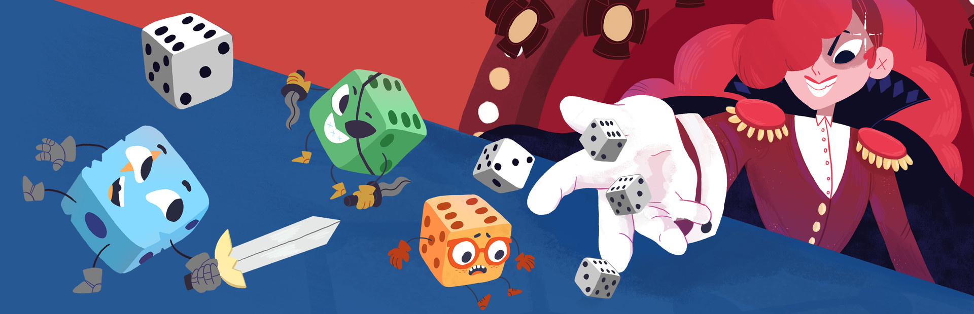 Dicey Dungeons Hero Image