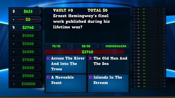 Скриншот из Trivia Vault: Literature Trivia