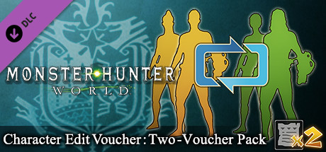 Monster Hunter: World - Character Edit Voucher: Two-Voucher Pack cover art