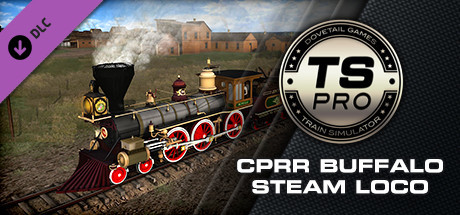 Train Simulator: CPRR 4-6-0 Buffalo Steam Loco Add-On cover art