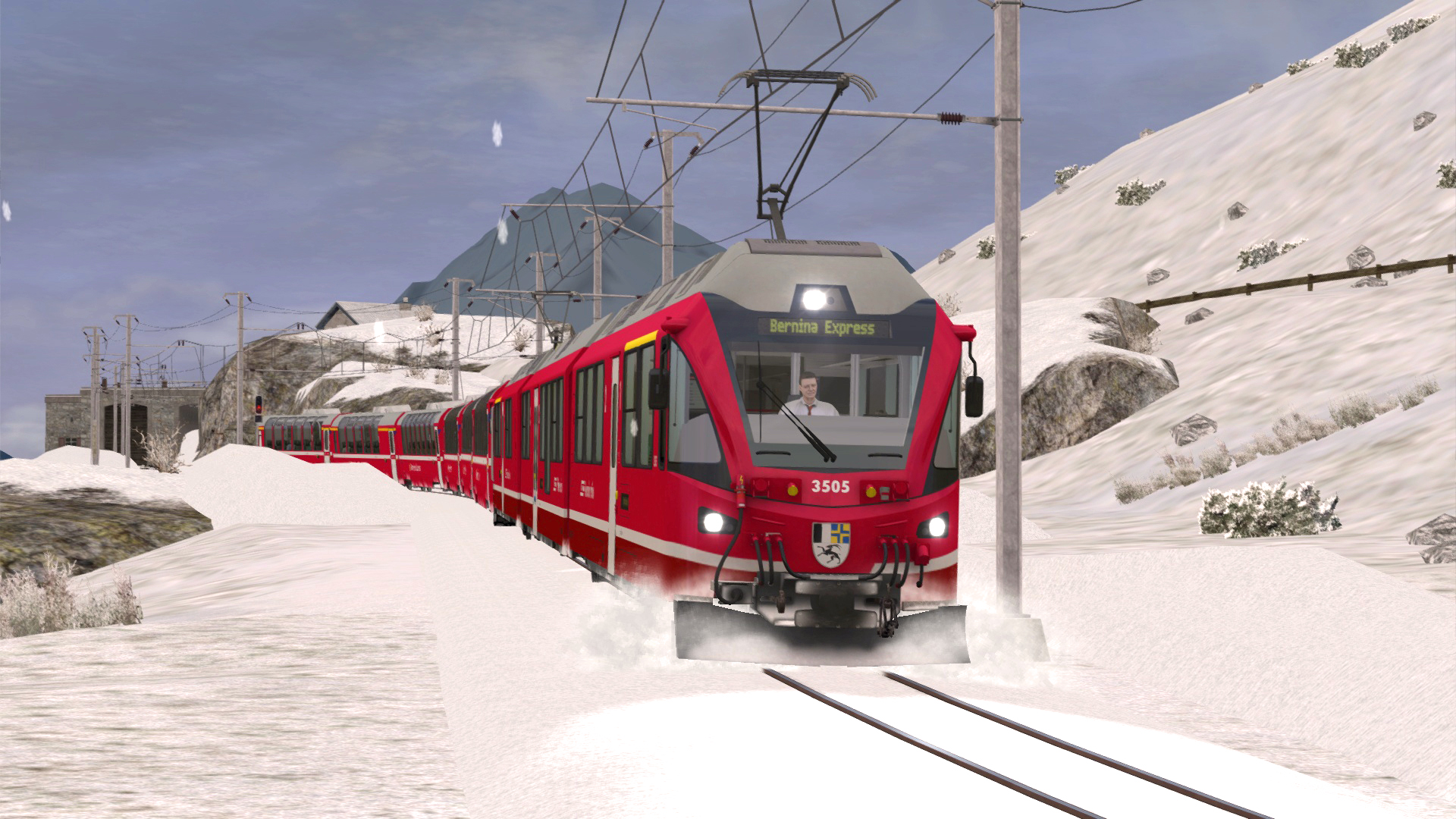 Train Simulator: Bernina Pass: St Moritz – Poschiavo Route Add-On · 스팀