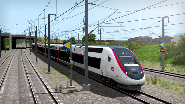 Скриншот из Train Simulator: LGV Rhône-Alpes & Méditerranée Route Extension Add-On