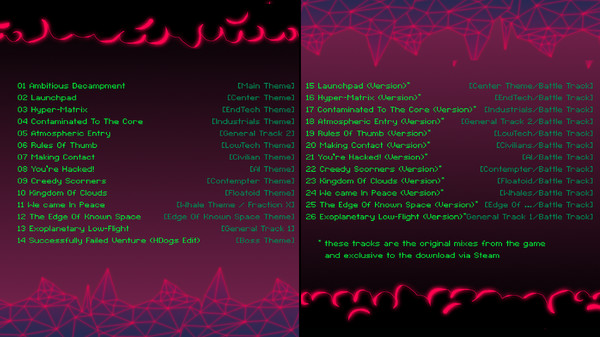 Скриншот из Hyperspace Dogfights Soundtrack