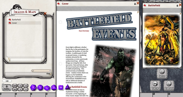 Скриншот из Fantasy Grounds - Battlefield Events (5E)