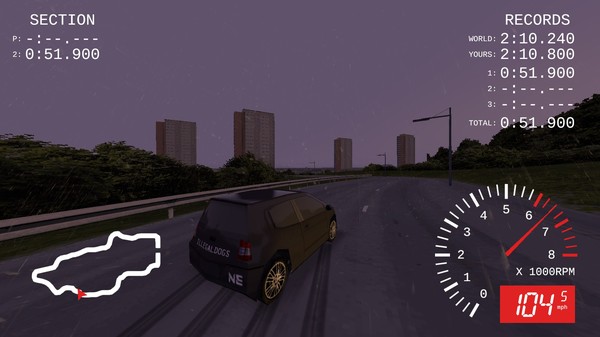 Rainy Day Racerfor windows and Linux 1