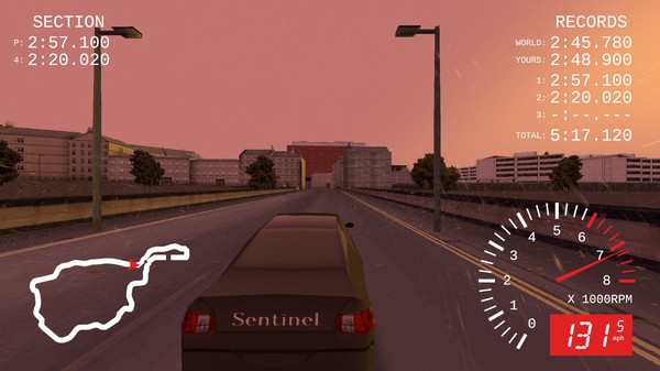 Rainy Day Racer game for Linux 1