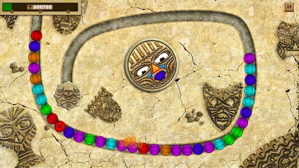 Скриншот из Inca Marbles