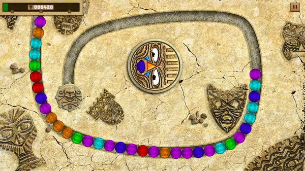 Скриншот из Inca Marbles