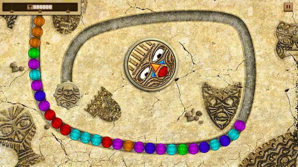 Скриншот из Inca Marbles