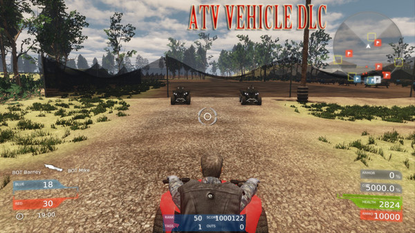 Скриншот из Full-On Paintball - ATV Vehicle