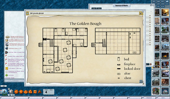 Скриншот из Fantasy Grounds - Hellfrost: Web of Deceit (Savage Worlds)