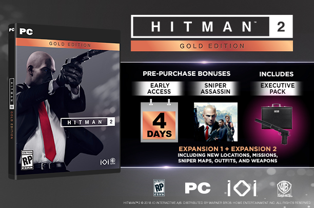 Hitman 2: requisitos mínimos y recomendados en PC y edición de coleccionista