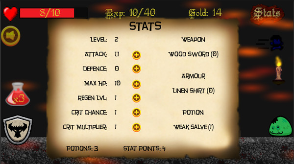 Скриншот из TapRPG - Homeland