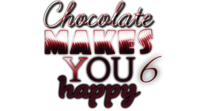 Chocolate makes you happy 6 Logo