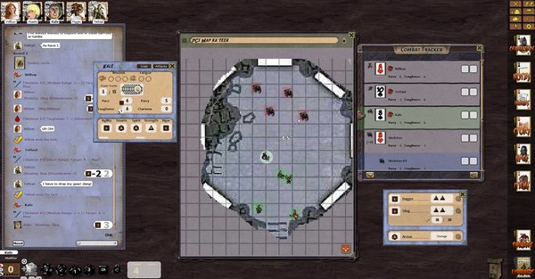 Скриншот из Fantasy Grounds - A01 - Crypt of the Sun Lord (Savage Worlds)