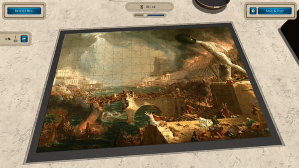 Скриншот из Masters of Puzzle - Destruction by Thomas Cole