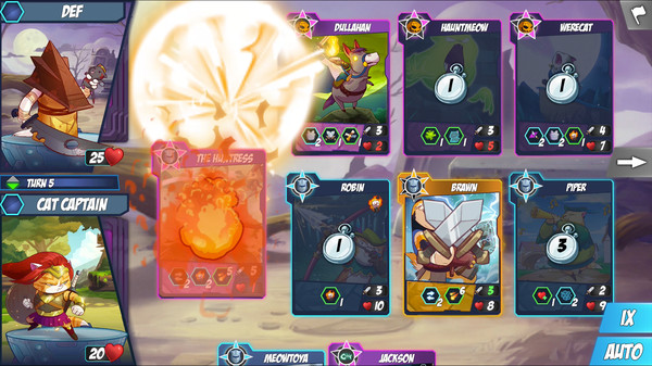 Tap Cats: Epic Card Battle game for Linux 1