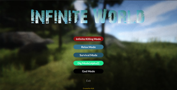 Infinite World: Randomize everythingfor windows and Linux 1