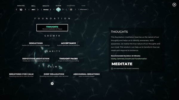 PLAYNE : The Meditation Gamefor windows and Linux 1