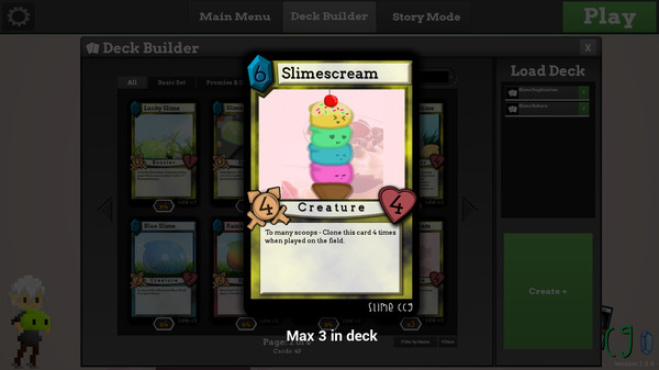 Скриншот из Slime CCG - Expansion #1