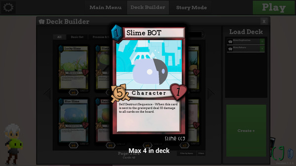 Скриншот из Slime CCG - Expansion #1