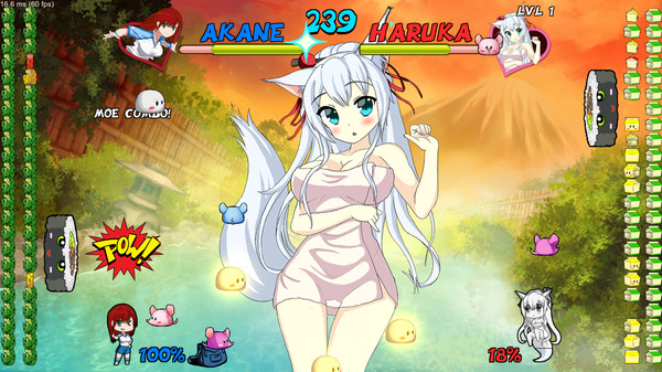 Waifu Fight Dango Style game for windows Pc 1