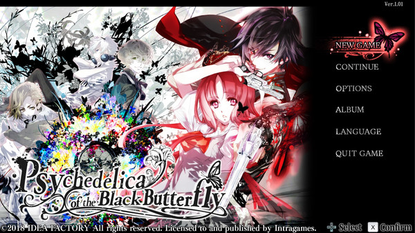 Скриншот из Psychedelica of the Black Butterfly