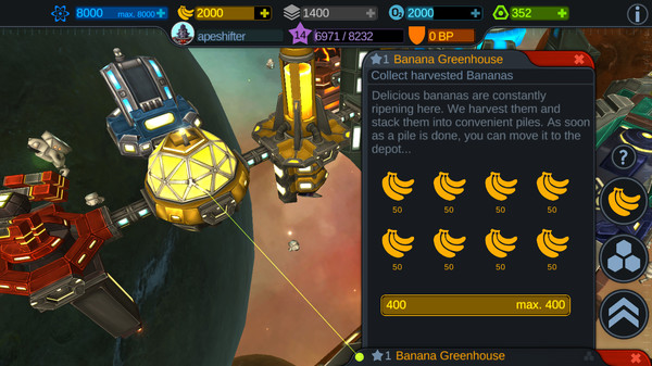 Скриншот из Deep Space Banana