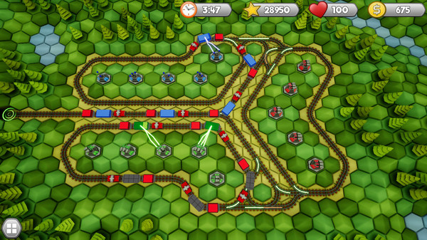 Скриншот из HexTrains