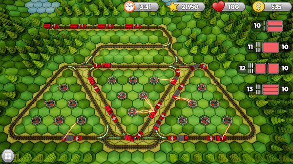 Скриншот из HexTrains