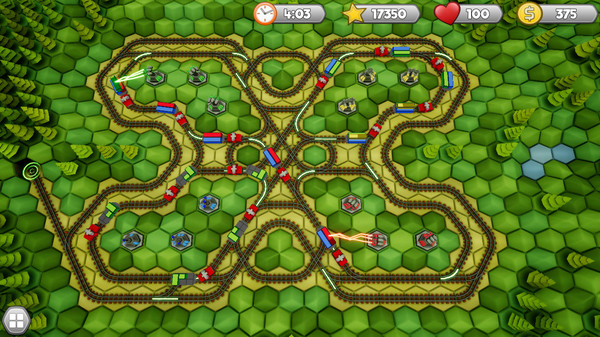 Скриншот из HexTrains