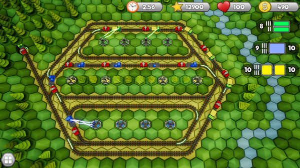 Скриншот из HexTrains