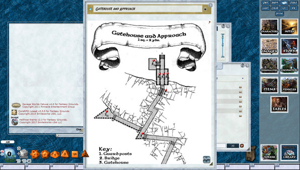 Скриншот из Fantasy Grounds - Hellfrost: The Frost Giant's Hold (Savage Worlds)