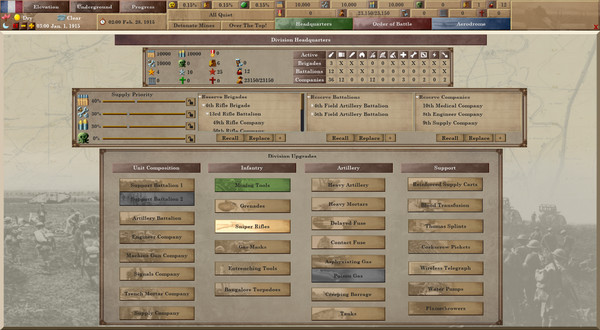 On The Western Front game for Linux 1