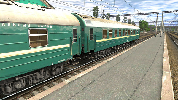 Скриншот из TANE DLC - RZD-UZ-RIC Wagons