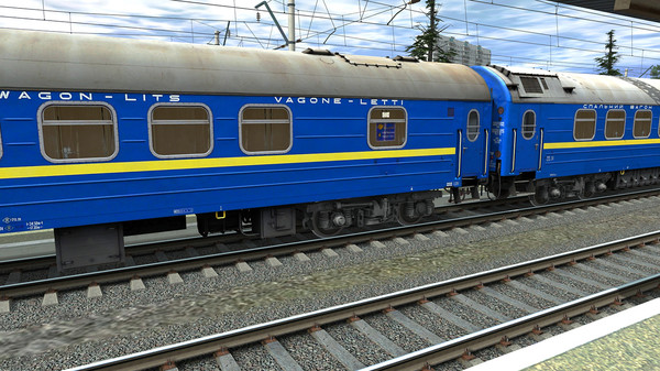 Скриншот из TANE DLC - RZD-UZ-RIC Wagons