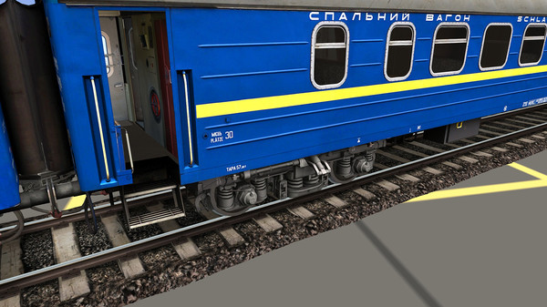 Скриншот из TANE DLC - RZD-UZ-RIC Wagons