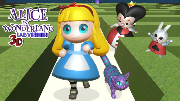 Alice in Wonderland - 3D Labyrinth Game