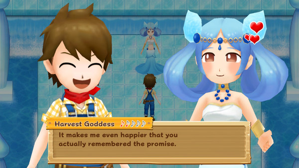 Скриншот из Harvest Moon: Light of Hope - Divine Marriageable Characters Pack