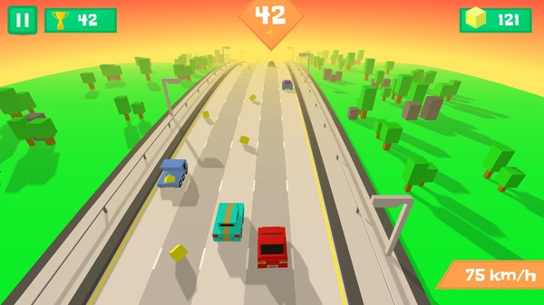 Скриншот из Pixel Traffic: Highway Racing