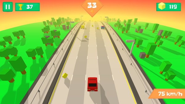 Скриншот из Pixel Traffic: Highway Racing