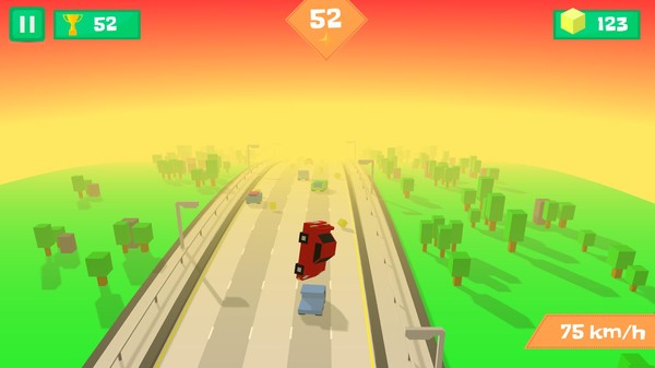 Скриншот из Pixel Traffic: Highway Racing