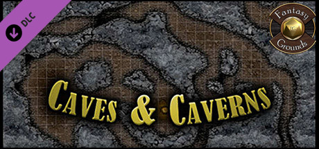 Fantasy Grounds - Paths to Adventure: Caves and Caverns (Map Pack) cover art