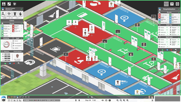 Project Hospital minimum requirements