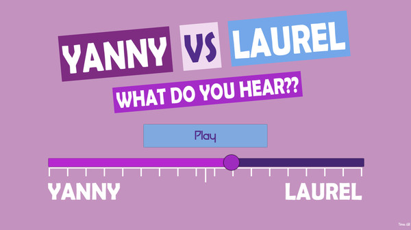 What do you hear?? Yanny vs Laurel requirements