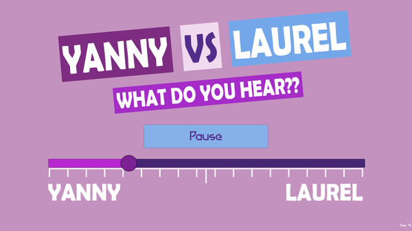 What do you hear?? Yanny vs Laurel game for Linux 1