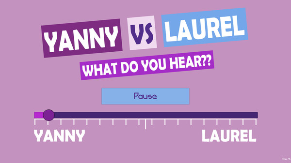 What do you hear?? Yanny vs Laurel game for windows Pc 1