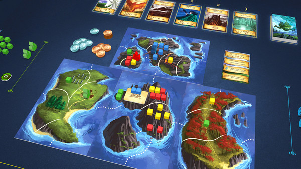 Скриншот из Tabletopia - Eight-Minute Empire: Legends